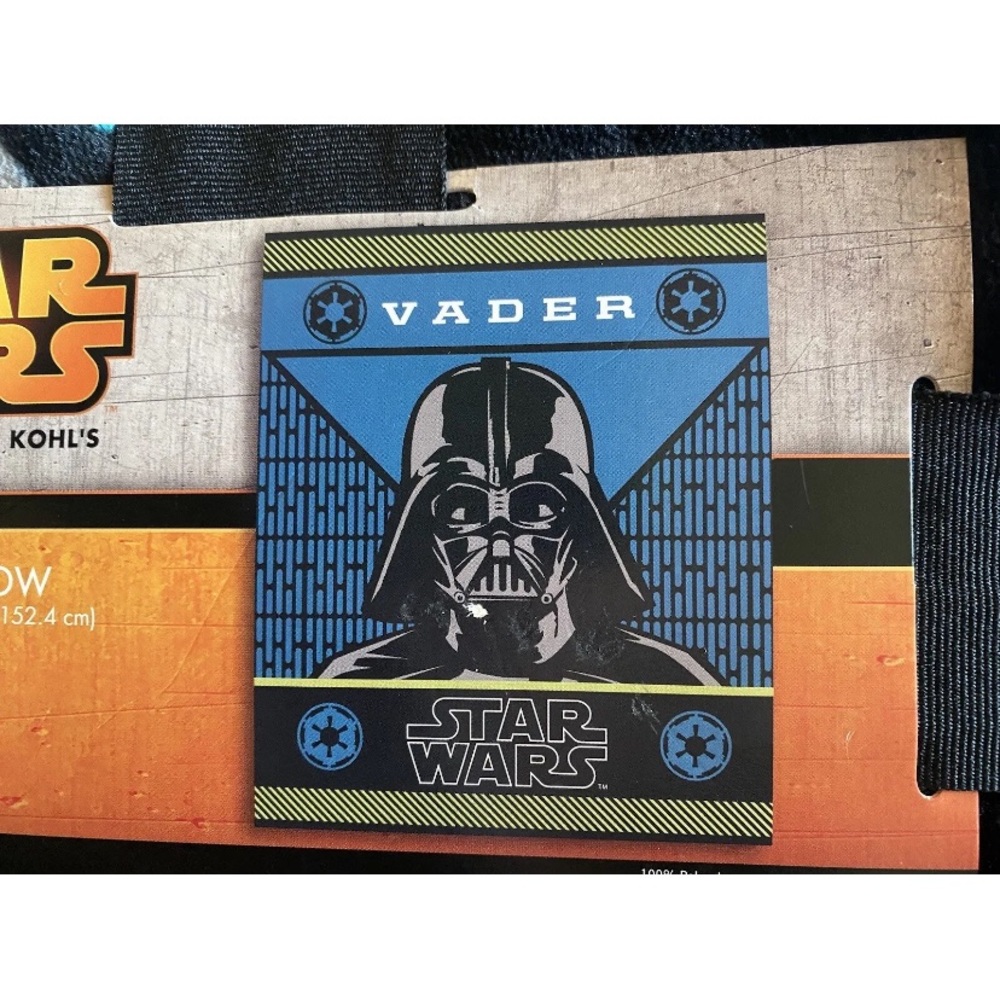 Disney Star Wars Darth Vader Throw Blanket NEW